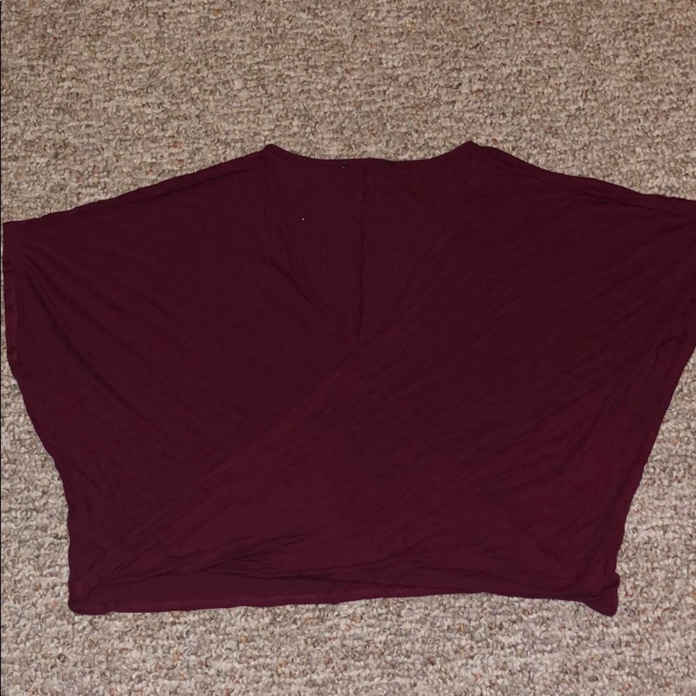 Burgundy/wine top